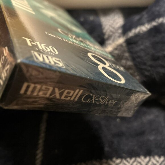 Maxell T-160 Standard Grade Videocassette Vintage New Sealed Collectible VHS - Picture 5 of 9